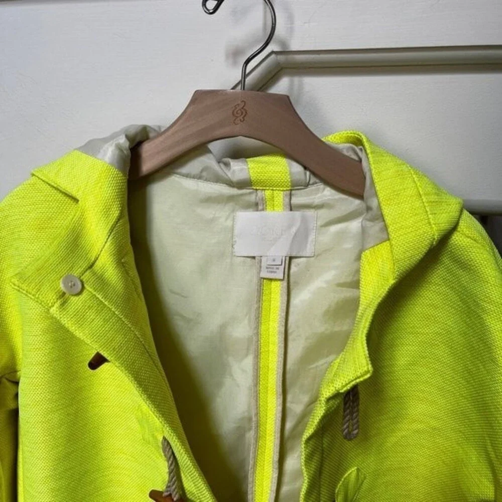 J. Crew Collection Basket Weave Toggle Coat 6 NWOT - Picture 4 of 10
